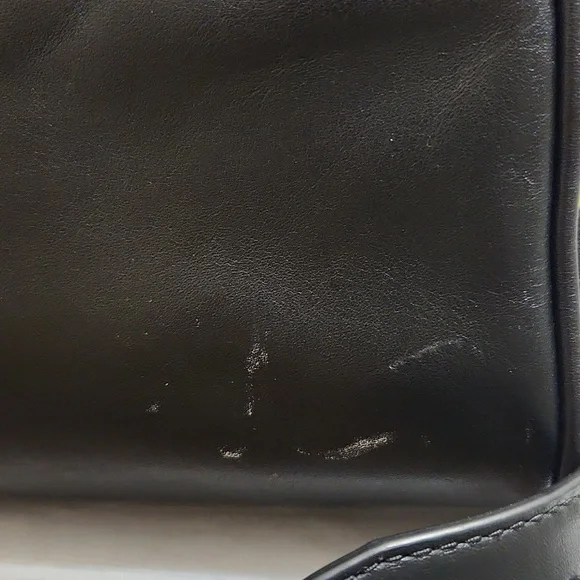 Michael Kors Rhea Medium Newsprint Print Logo Leather Backpack - Picture 10 of 15